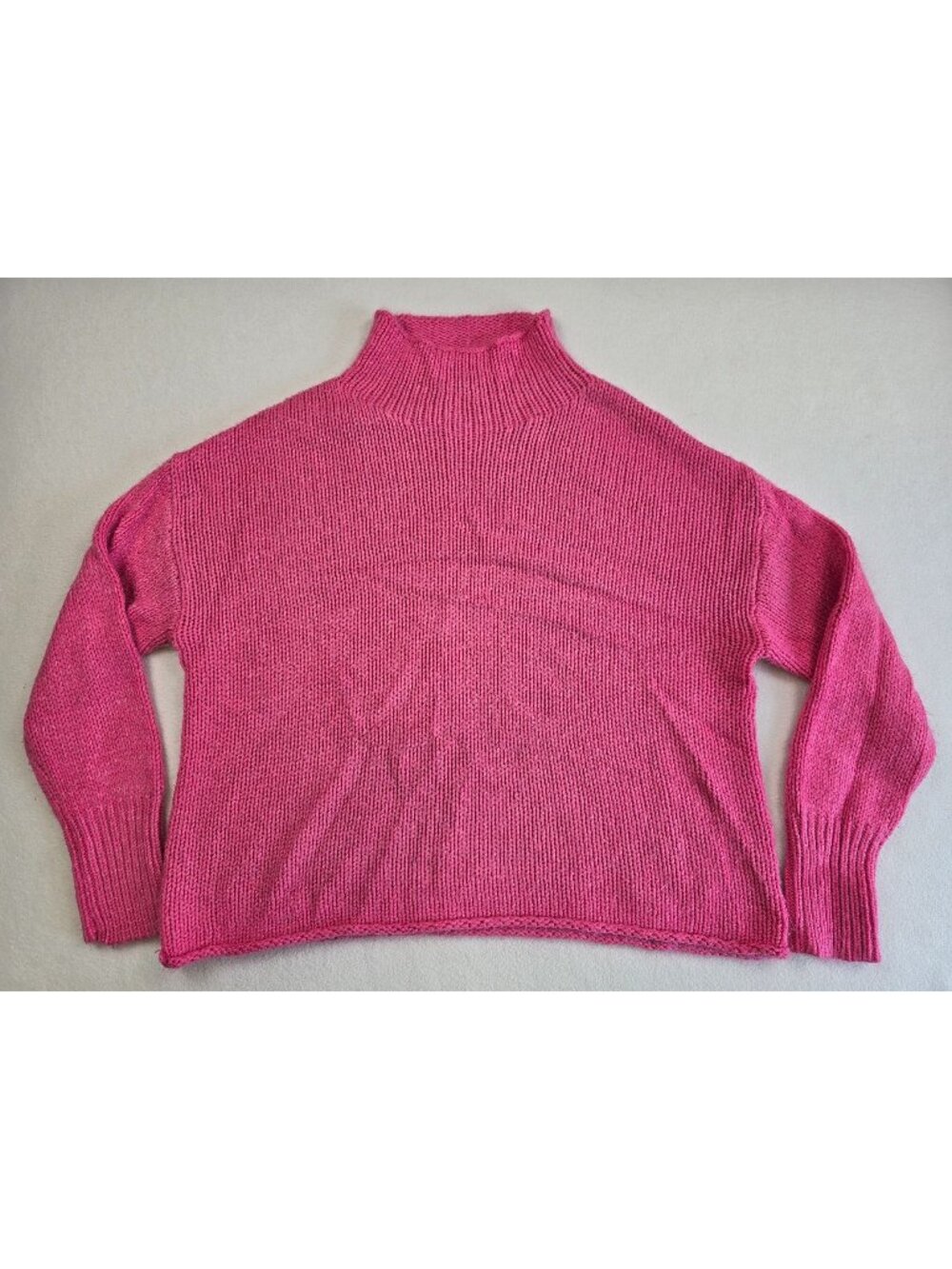 Sanctuary Small  Pink Mock Turtleneck Sweater
